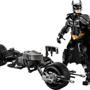 Batman Construction Figure and the Bat-Pod Bike