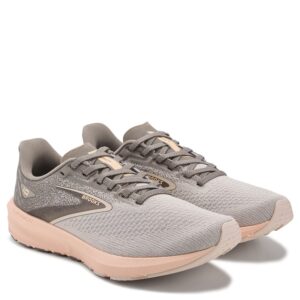 Brooks Women's Launch 10 Running Shoes (Grey/Palepeach) - Size 6.0 M