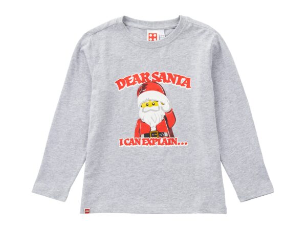 Kids' Long Sleeve Dear Santa T-Shirt