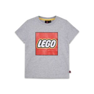 Kids' Short Sleeve Logo T-Shirt - Gray Mélange