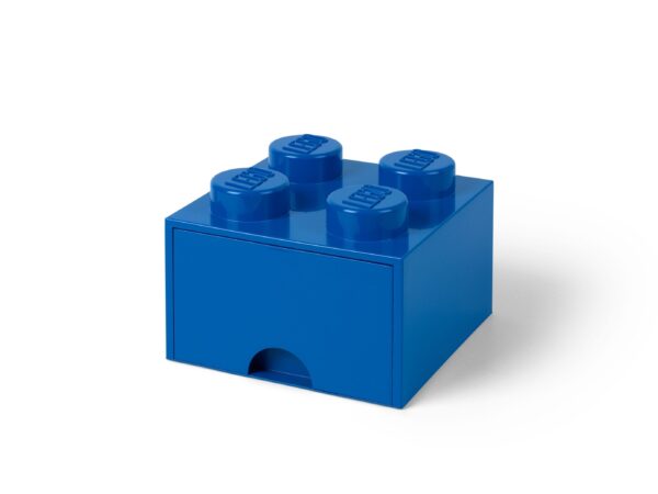 LEGO 4-stud Bright Blue Storage Brick Drawer