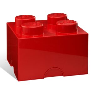 LEGO 4-stud Red Storage Brick