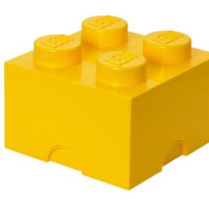 LEGO 4-stud Yellow Storage Brick