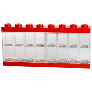 LEGO Minifigure Display Case 16 - Red