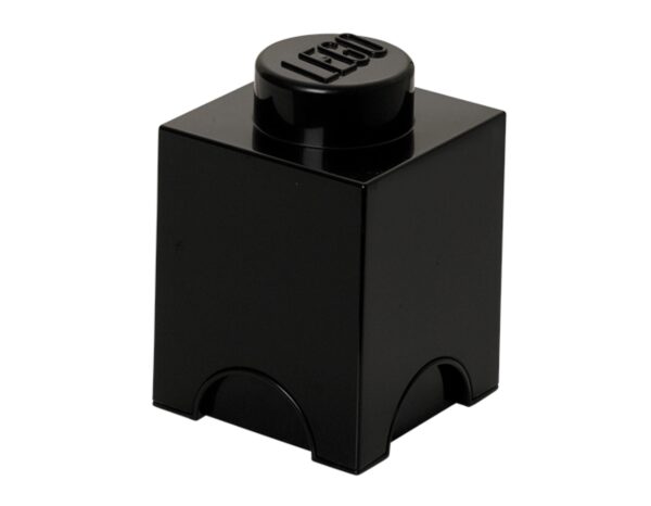 Storage Brick 1-Stud - Black