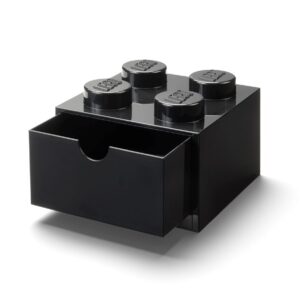 4-Stud Desk Drawer - Black