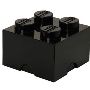 4-Stud Storage Brick - Black