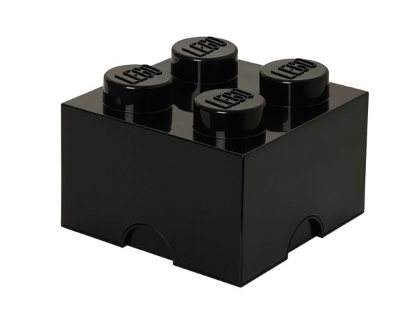 4-Stud Storage Brick - Black