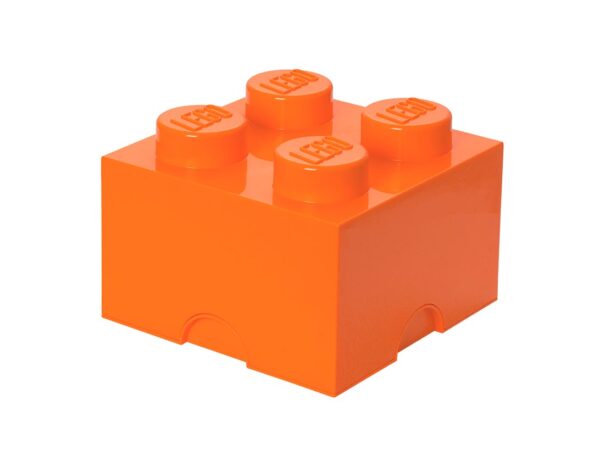 4-Stud Storage Brick - Orange