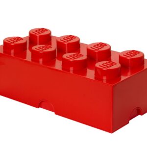 8-Stud Storage Brick - Red