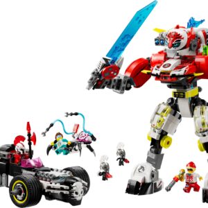 Cooper's Tiger Mech & Zero's Hot Rod Car