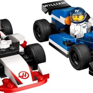 F1 Williams Racing & Haas F1 Race Cars