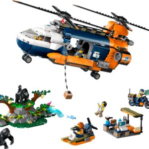 Jungle Explorer Helicopter at Base Camp