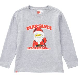 Kids' Long Sleeve Dear Santa T-Shirt