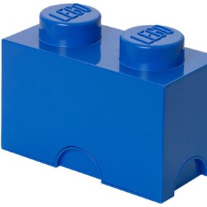 LEGO 2-stud Blue Storage Brick