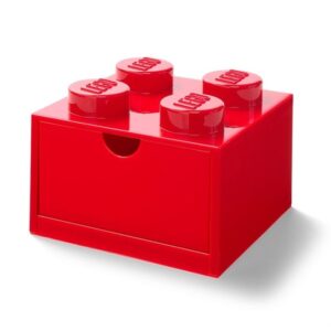 LEGO 4-Stud Red Desk Drawer
