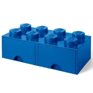 LEGO 8-stud Bright Blue Storage Brick Drawer