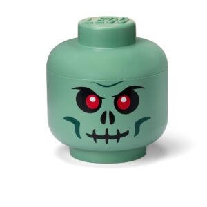 Large Skeleton Storage Head - Green