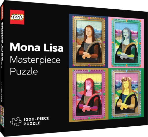 Masterpiece Puzzle: Mona Lisa 1000-Piece Puzzle
