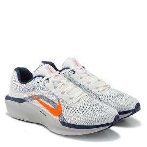 Nike Men's Air Winflo 11 Running Shoes (Sail/Orange/Navy) - Size 10.0 M