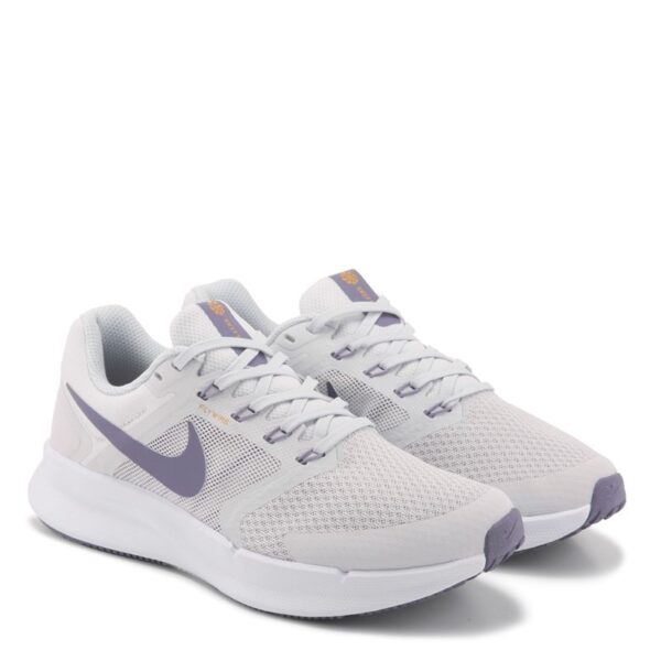 Nike Women's Run Swift 3 Running Shoes (Platinum/Purple) - Size 10.0 M