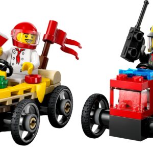Pizza vs. Fire Truck Race Car Pack