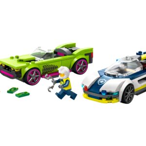 Police Car and Muscle Car Chase