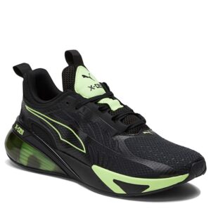 Puma Men's X-Cell Action Soft Focus Running Shoes (Black/Yellow/White) - Size 10.0 M