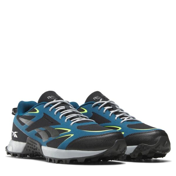 Reebok Men's At Craze 3 Trail Running Shoes (Black/Blue/Lime) - Size 10.0 M