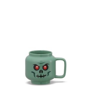 Small Ceramic Mug - Green Skeleton