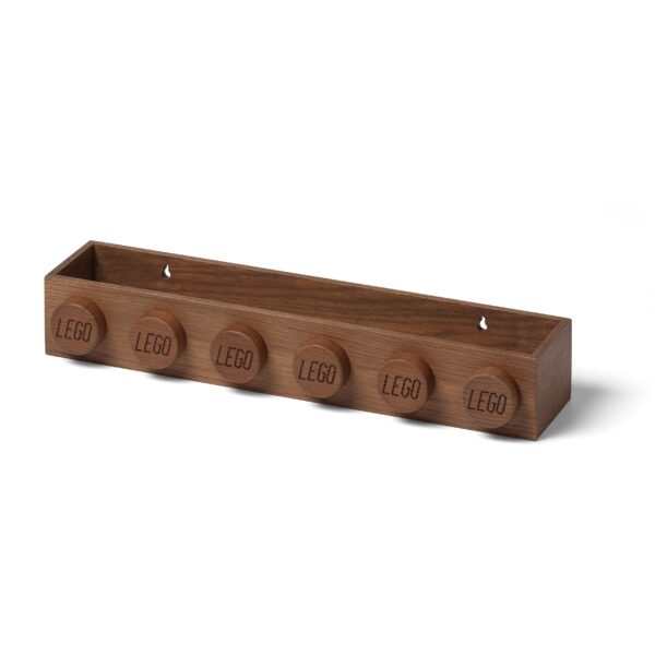 Wooden Book Rack - Dark Oak